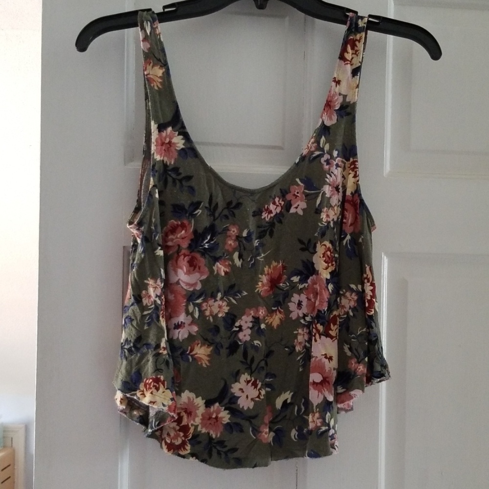Floral tank top